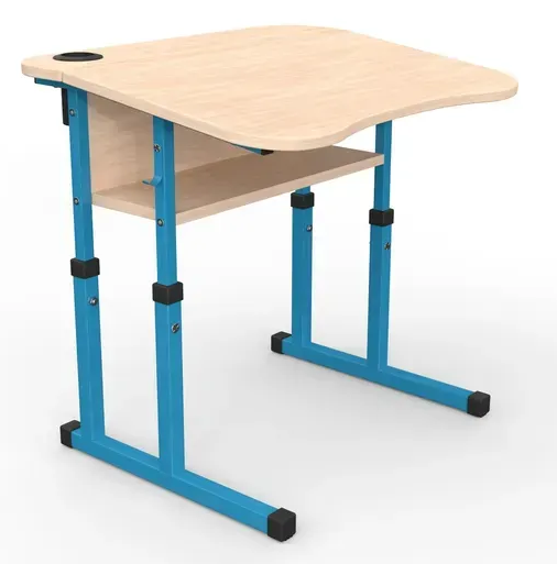 Стіл учнівський Оптіма №4-6 600х500 МФ Вересень